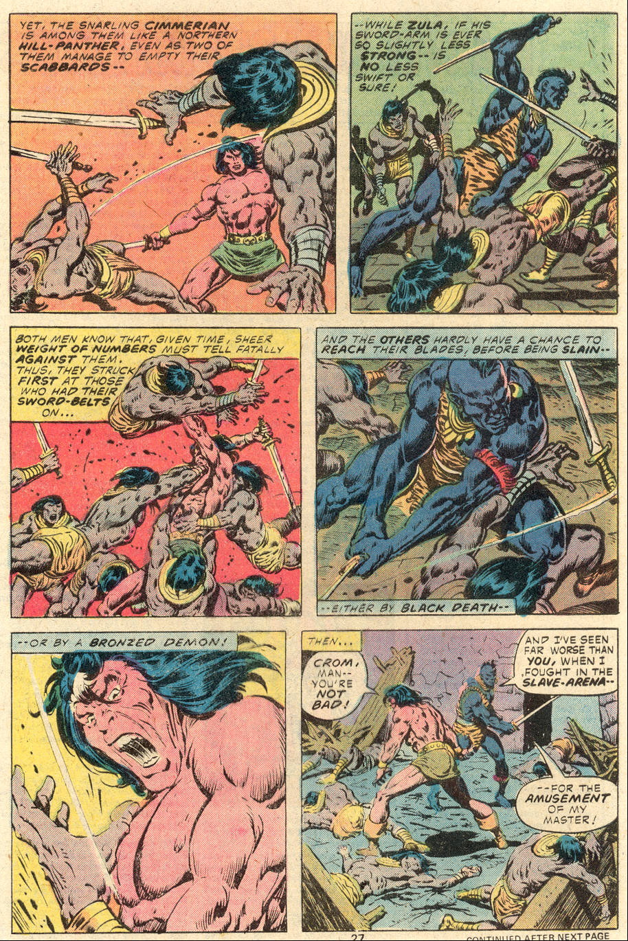 Read online Conan the Barbarian (1970) comic -  Issue #84 - 16