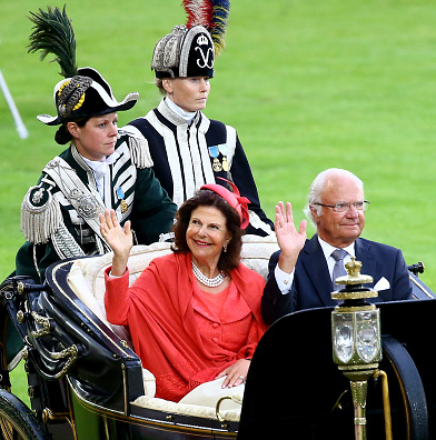 Royal Family Around The World Queen Silvia Of Sweden And King