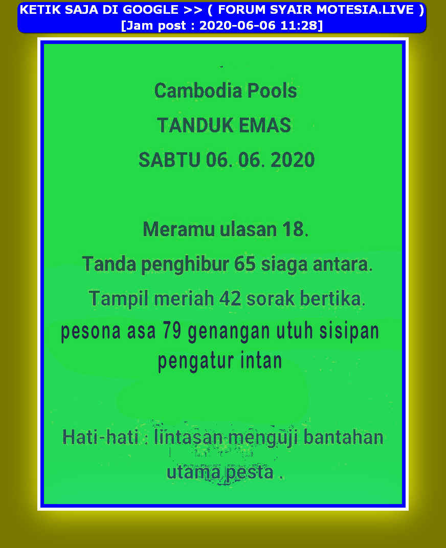 forum syair meloditogel
