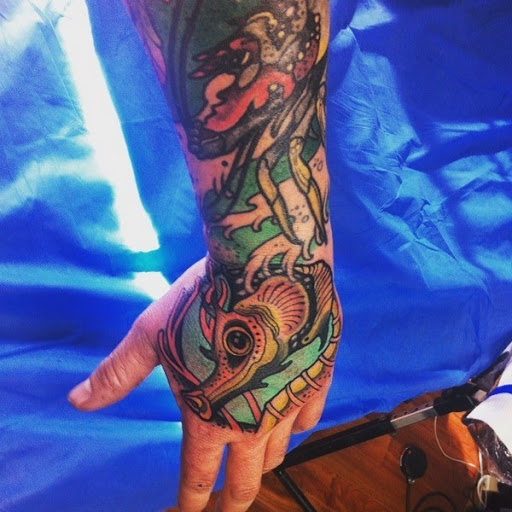 Cavalo-marinho tatuagem