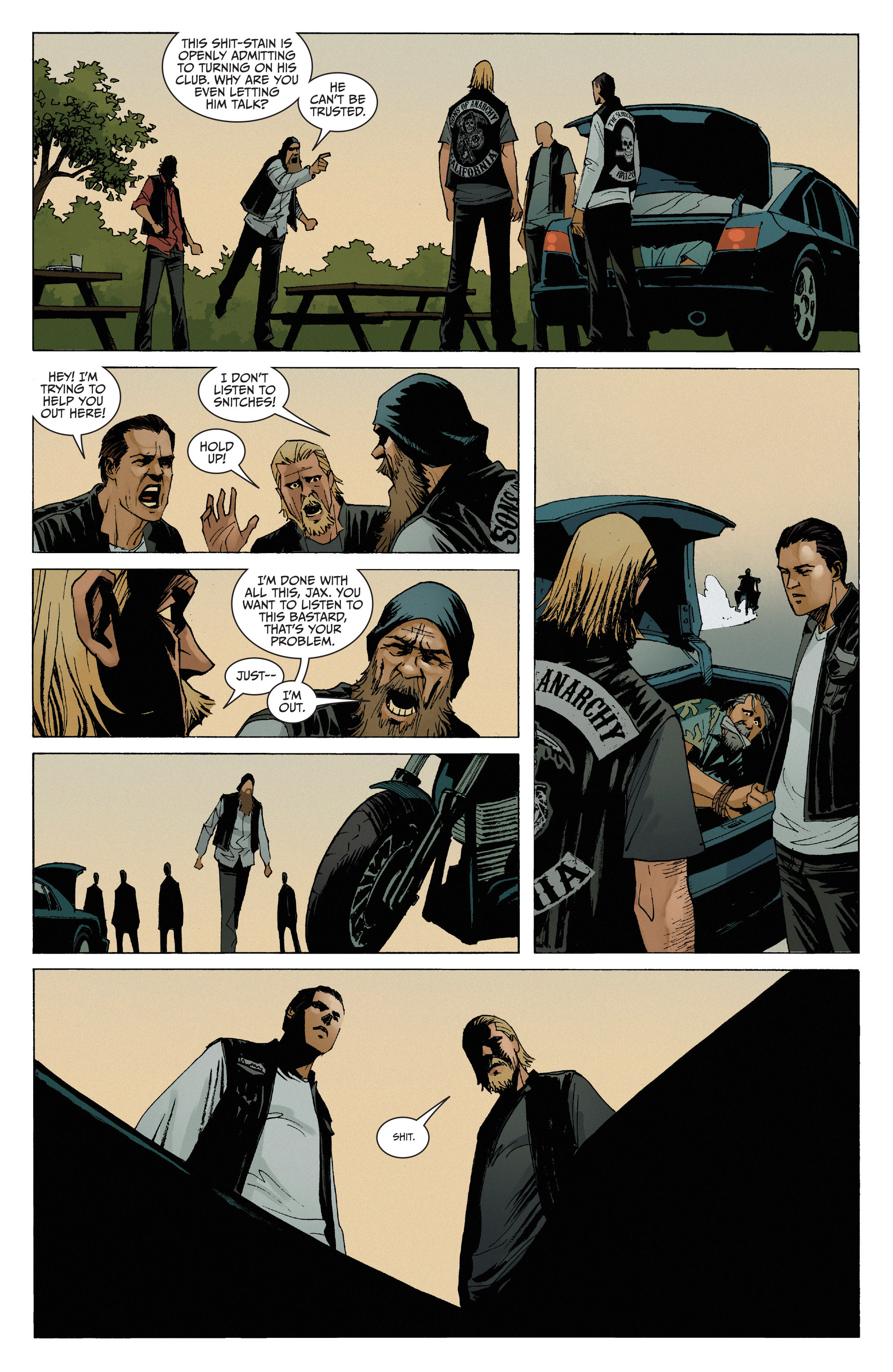 Read online Sons of Anarchy comic -  Issue #13 - 11