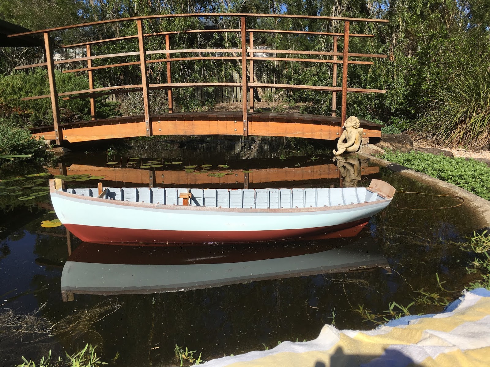 Dave's Tally Ho Model Lead Keel and Painting