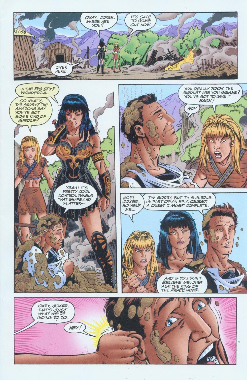 Read online Xena: Warrior Princess/Joxer: Warrior Prince comic -  Issue #1 - 9