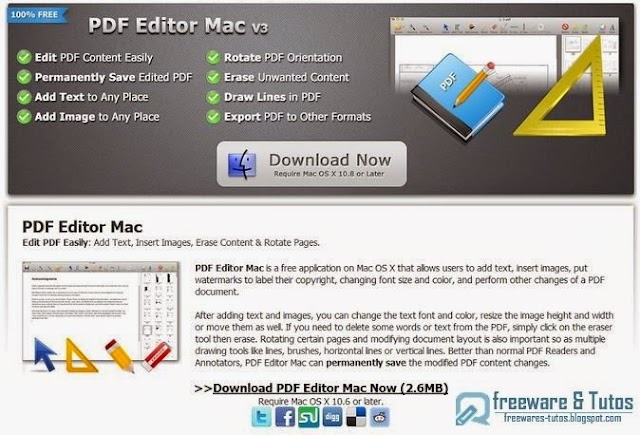 PDF Editor Mac : un logiciel gratuit pour éditer les fichiers PDF sous Mac