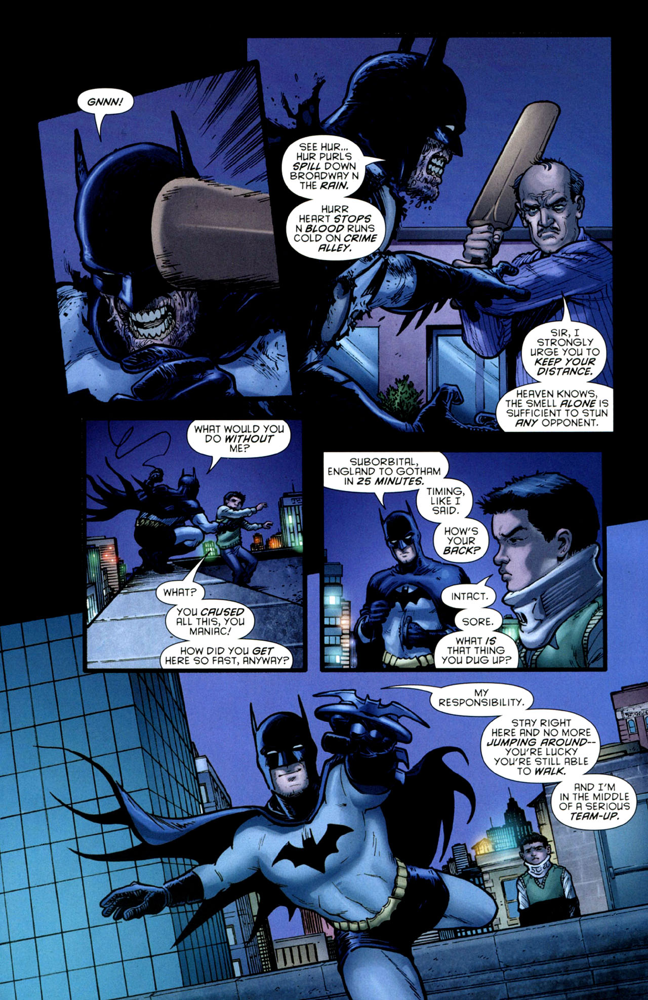 Read online Batman and Robin (2009) comic -  Issue #9 - 18