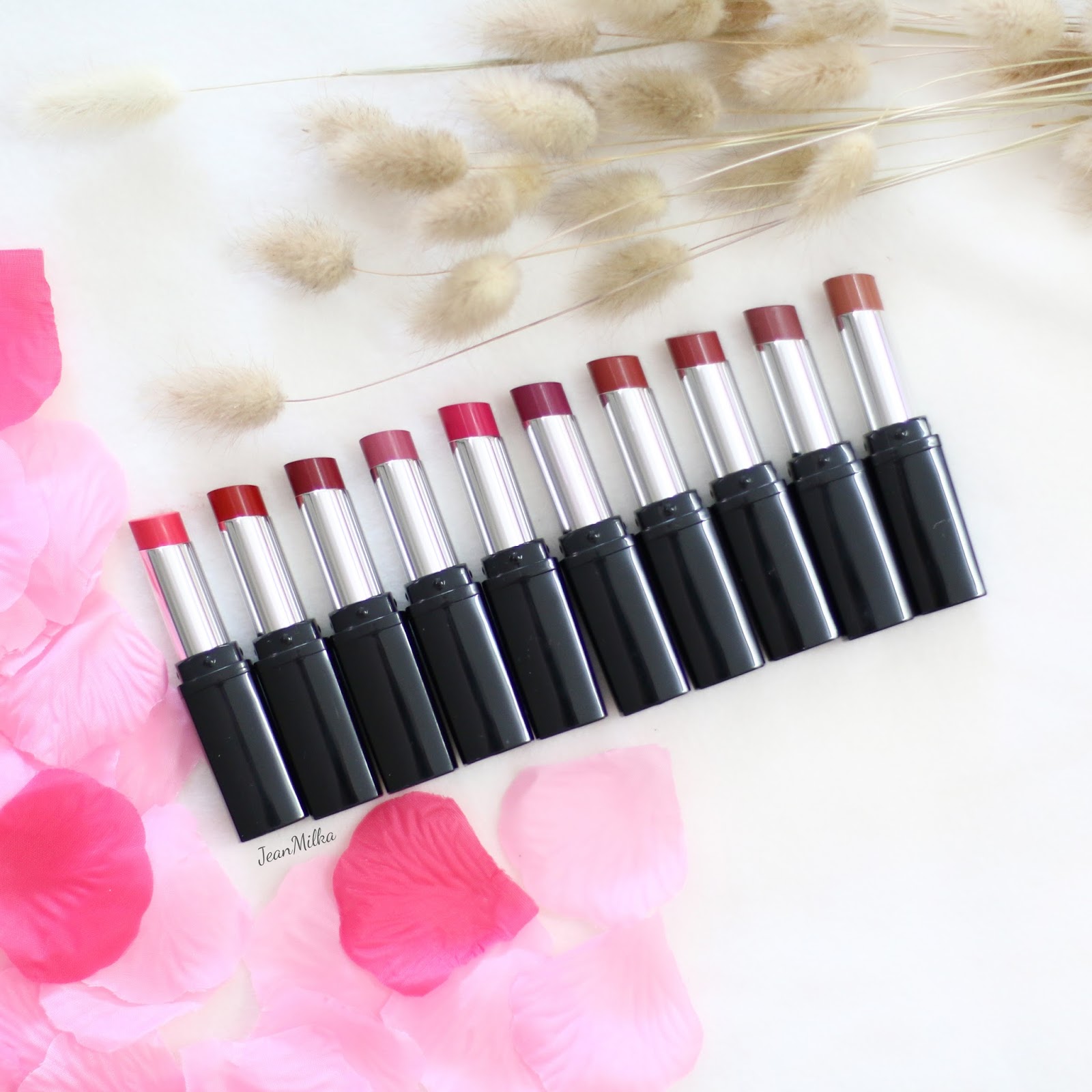 PIXY Matte In Love Lipstick Review All Shades | Jean Milka