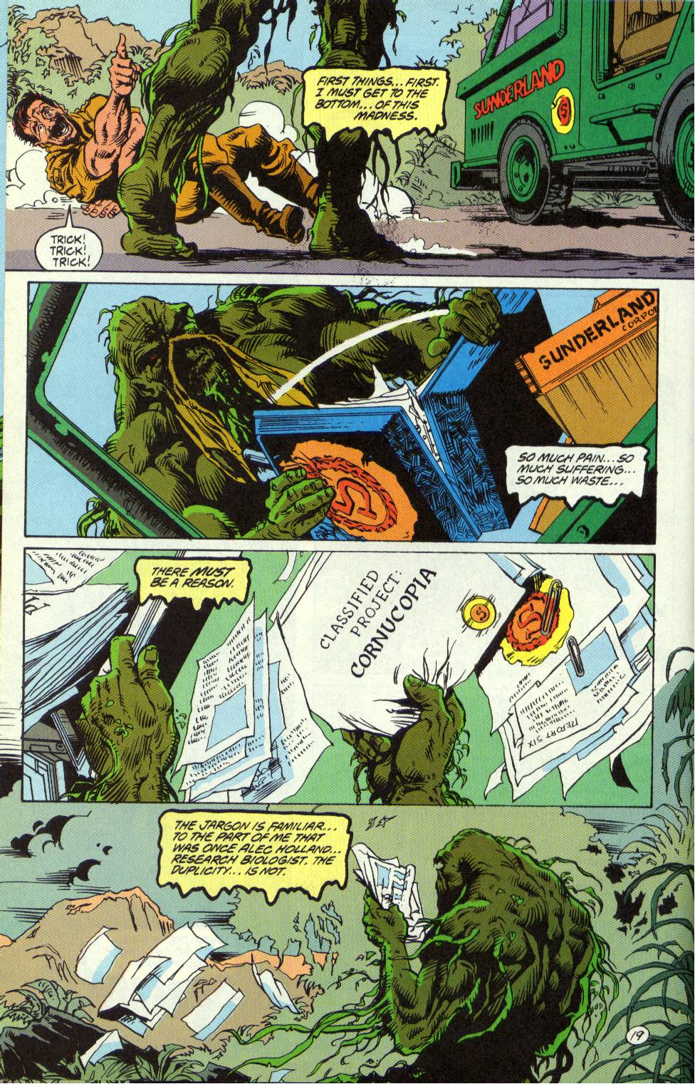 Read online Swamp Thing (1982) comic -  Issue #124 - 20