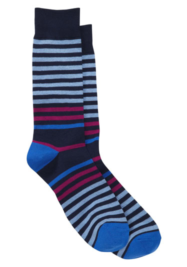 Ella Mo's Blog: Guys Trend Alert: Statement Patterned Colored Socks