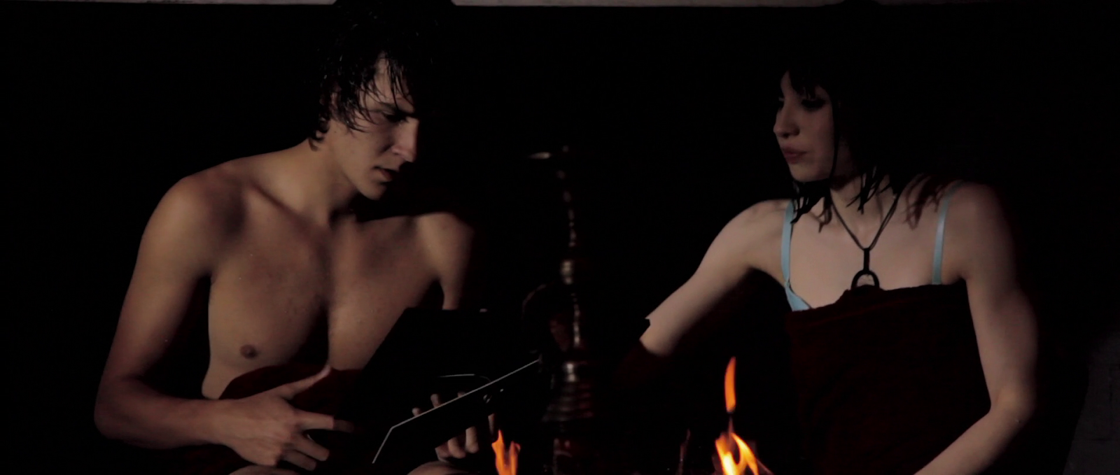 ausCAPS: Devon Bostick and Kristopher Turner shirtless in 
