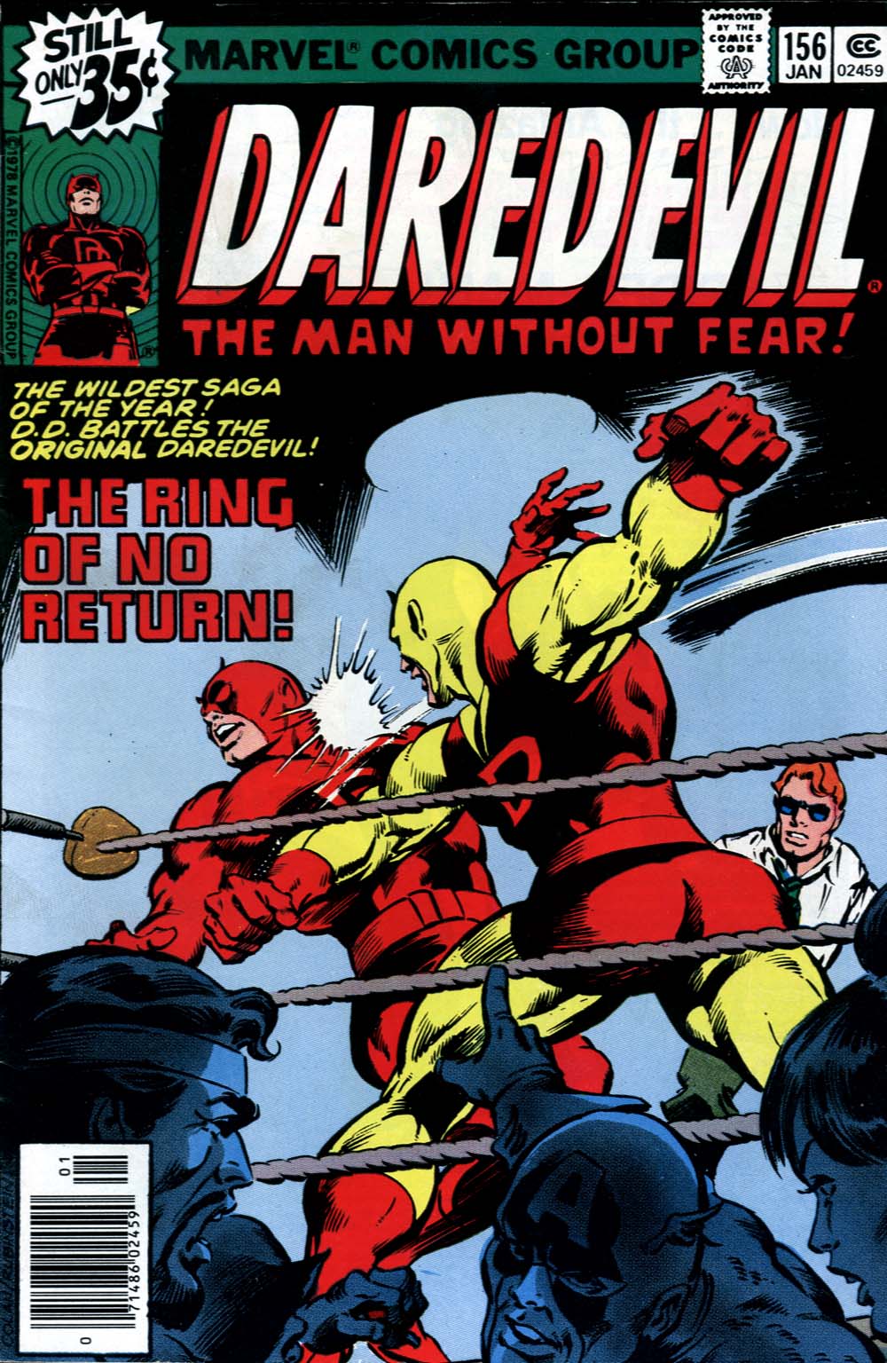 Read online Daredevil (1964) comic -  Issue #156 - 1