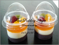 Fruit Pudding 3 Layer
