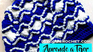 Gorro Crochet Punto Bavarian / Aprende a tejer