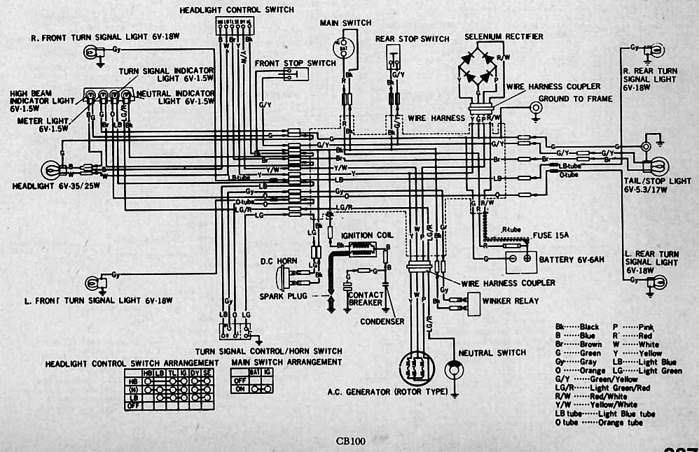Skema kelistrikan honda grand wiring diagram #7