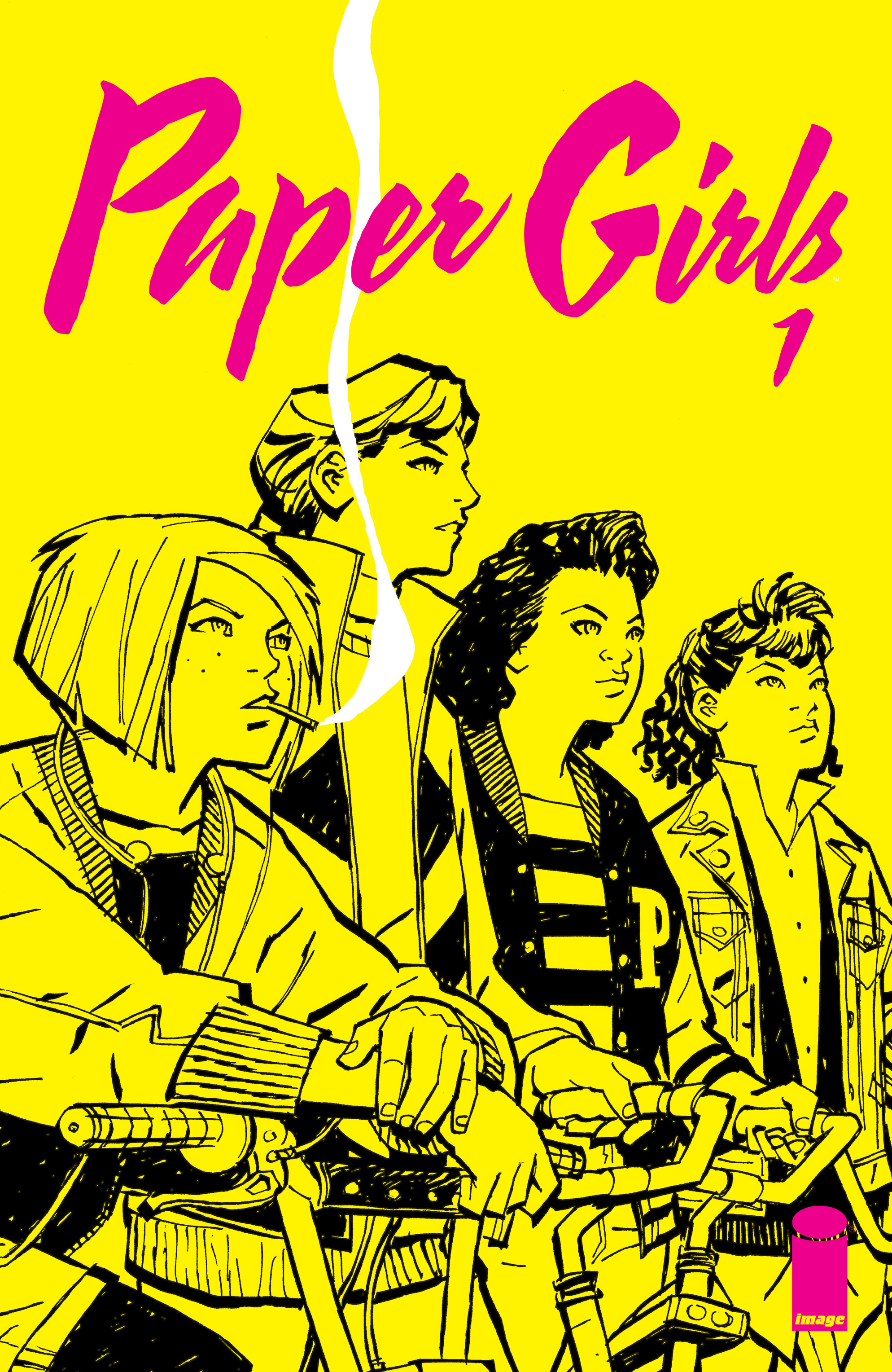 Read online Paper Girls comic -  Issue #1 - 1