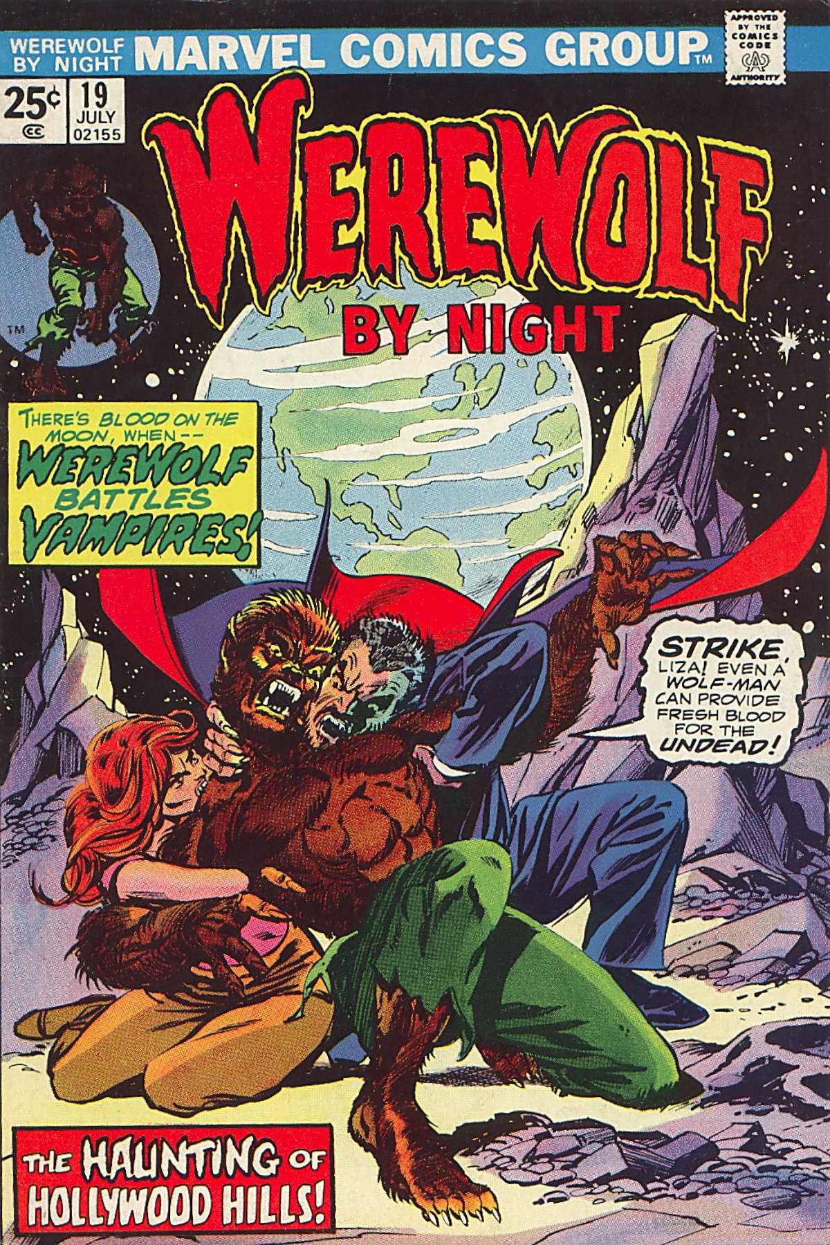 Read online Werewolf by Night (1972) comic -  Issue #19 - 1