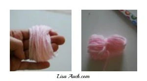 Easy Make LARGE POM POM For Baby Hats