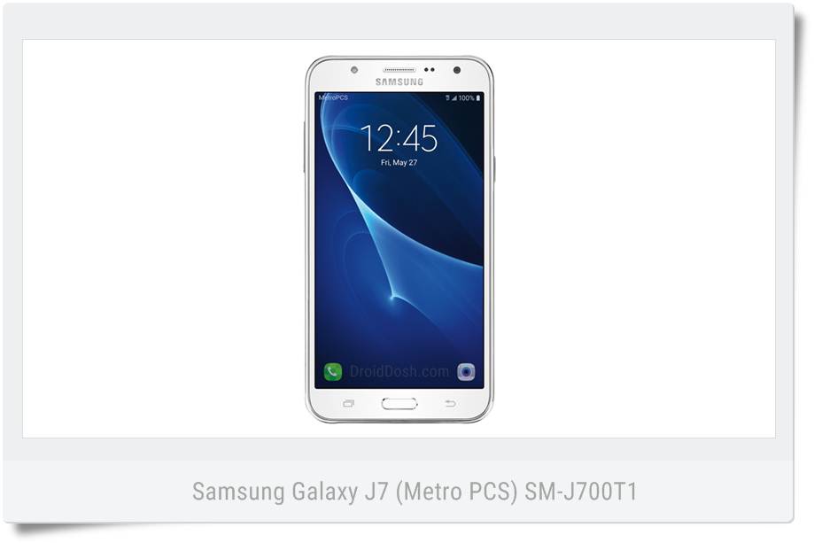 Samsung Galaxy J7 (Metro PCS) SM-J700T1 TMK USA