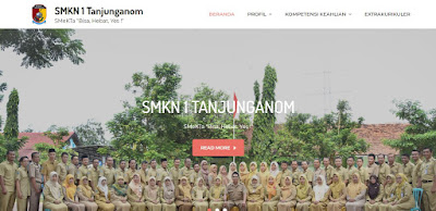 Contoh Web Sekolah