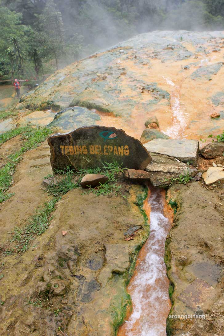 tebing belerang baturraden banyumas