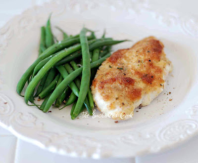 Our Blissfully Delicious Life: Parmesan Crusted Chicken