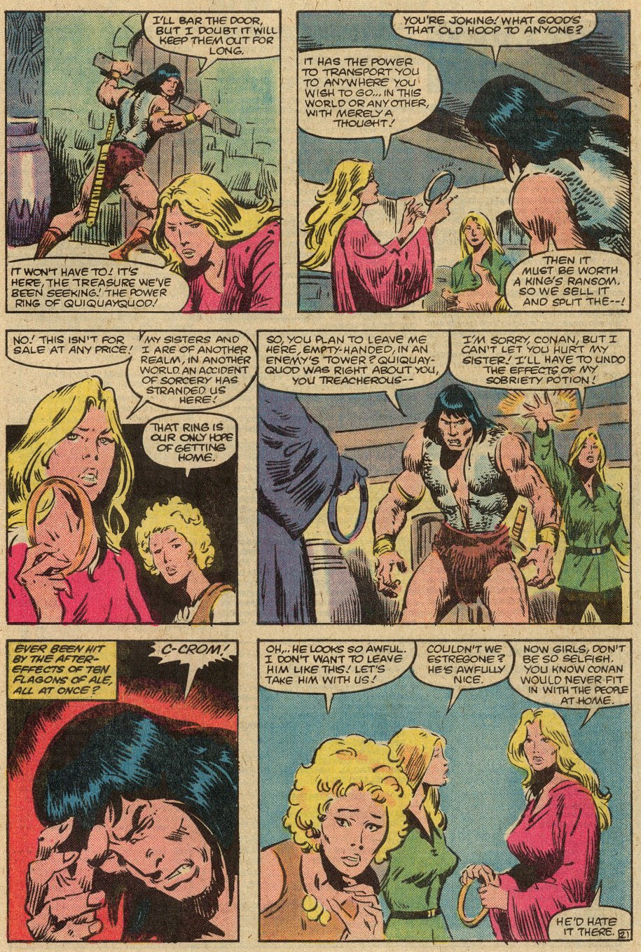 Read online Conan the Barbarian (1970) comic -  Issue #146 - 24