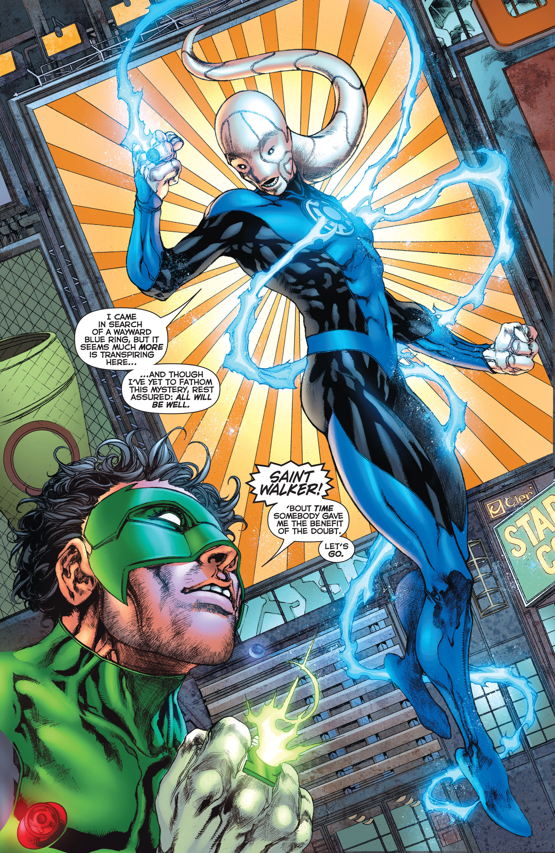 Read online Green Lantern: New Guardians comic -  Issue #2 - 10