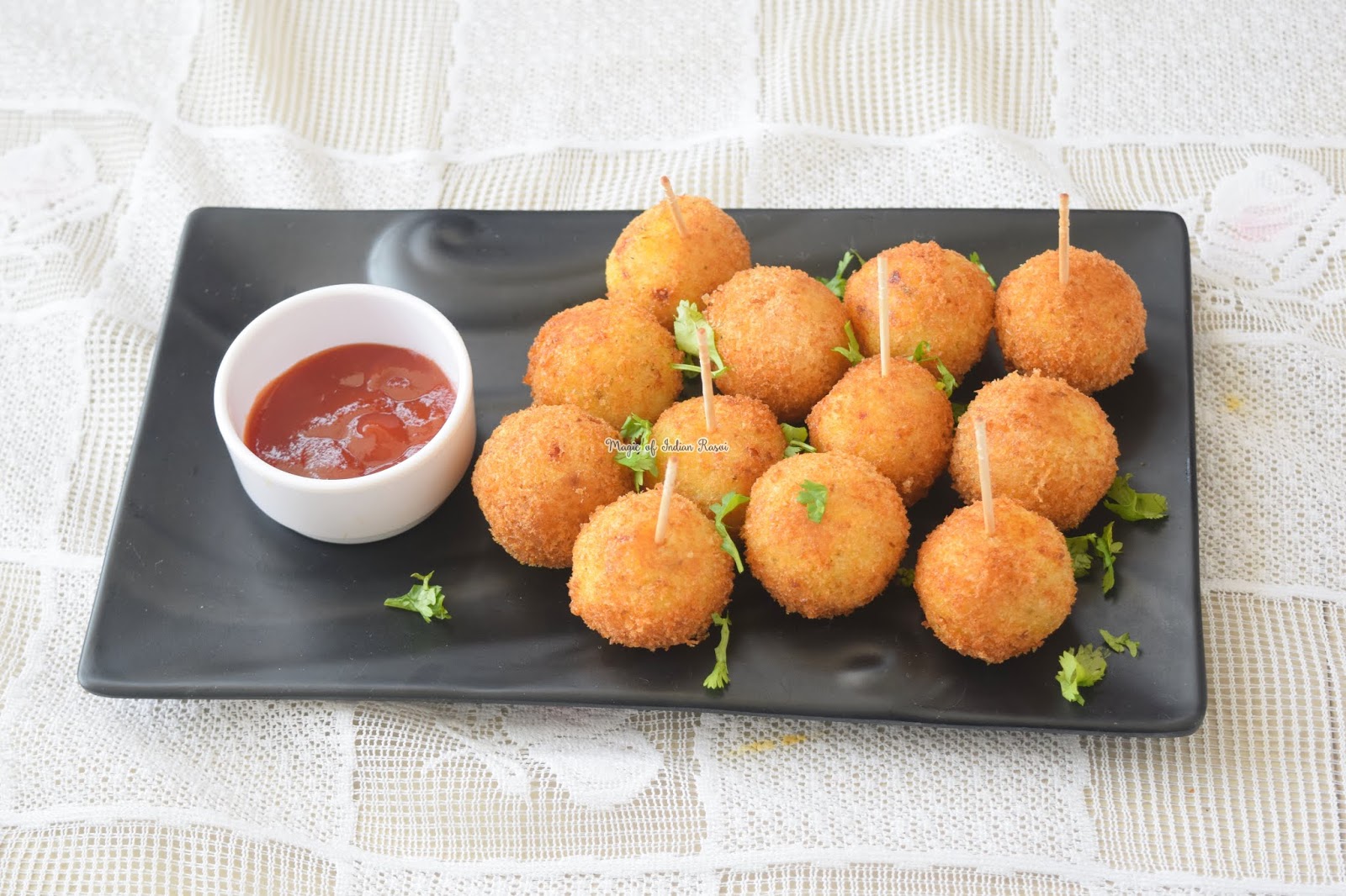 Poha Potatoes Cheese Croquettes Recipe Easy Party Starter Magic of
