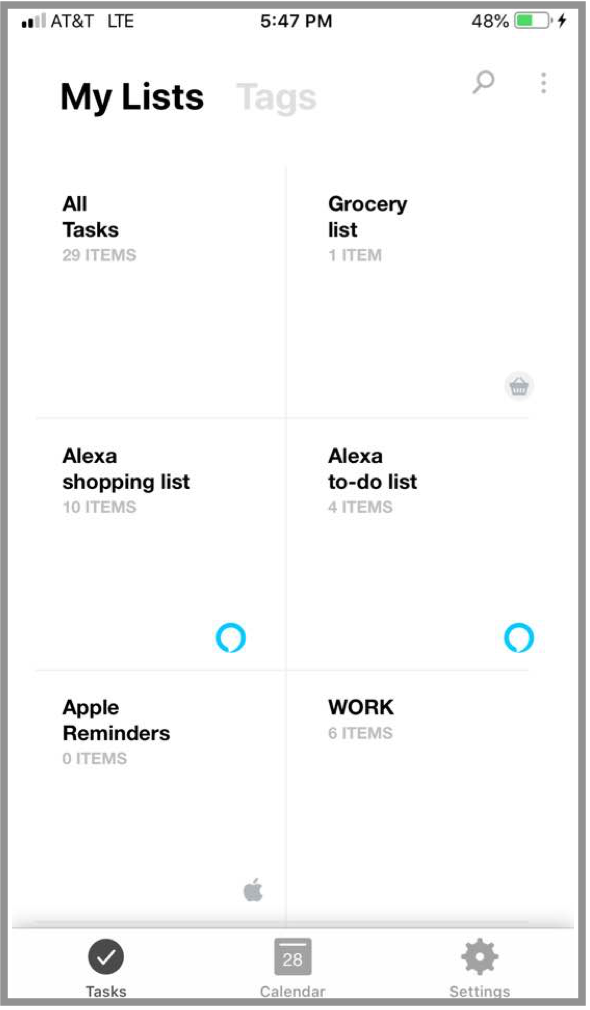 works with alexa list