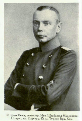 von Seeckt, Major-General, Chief of the Staff with Mackensen, 11th Army, Group Archduke Karl, and Turkish General Head-Quarters