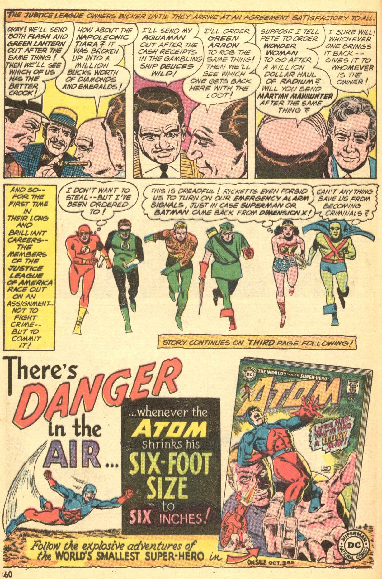 Justice League of America (1960) 58 Page 62