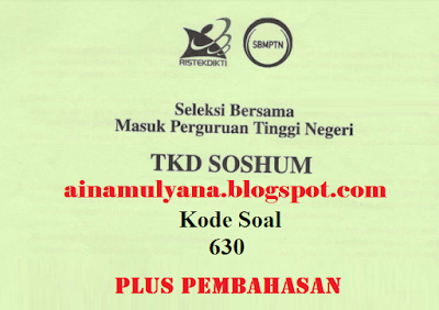 SOAL SBMPTN 2018 – 2019 SOSHUM DAN PEMBAHASAN - PDF