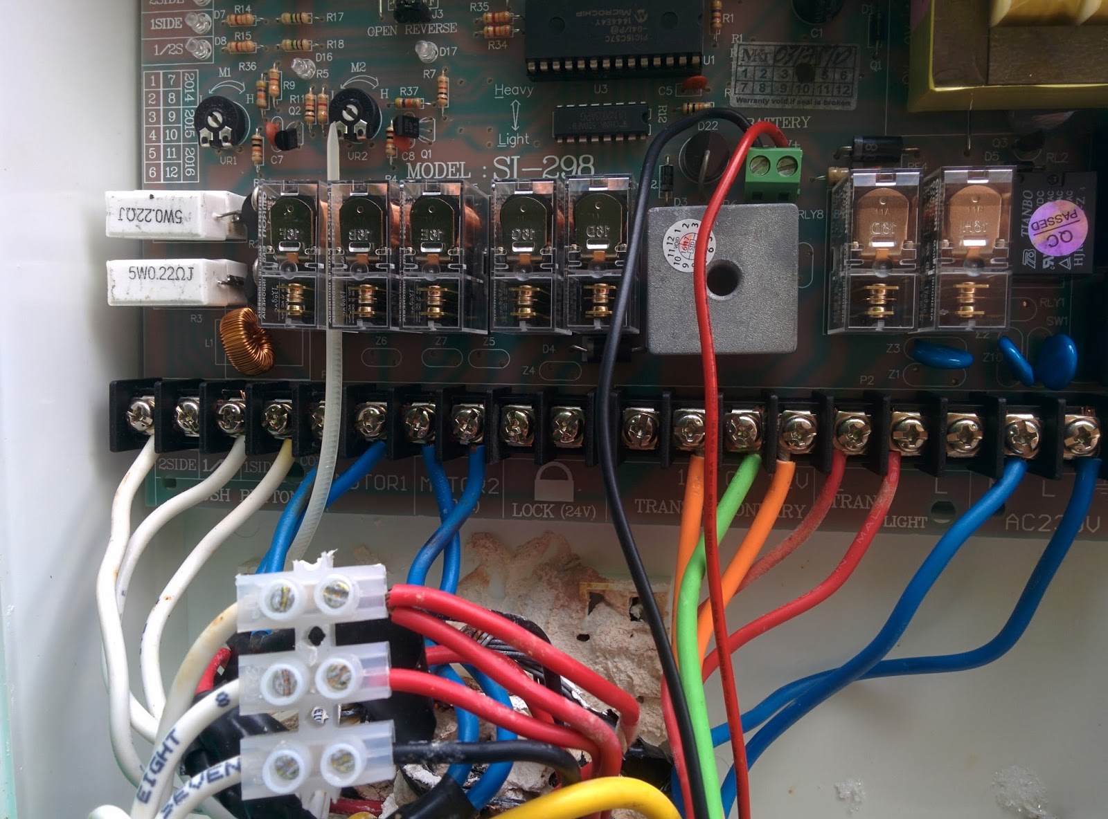 Remote Control Gate Circuit Diagram