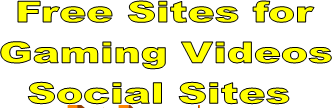 free online shopping website or blogging creation and social sites