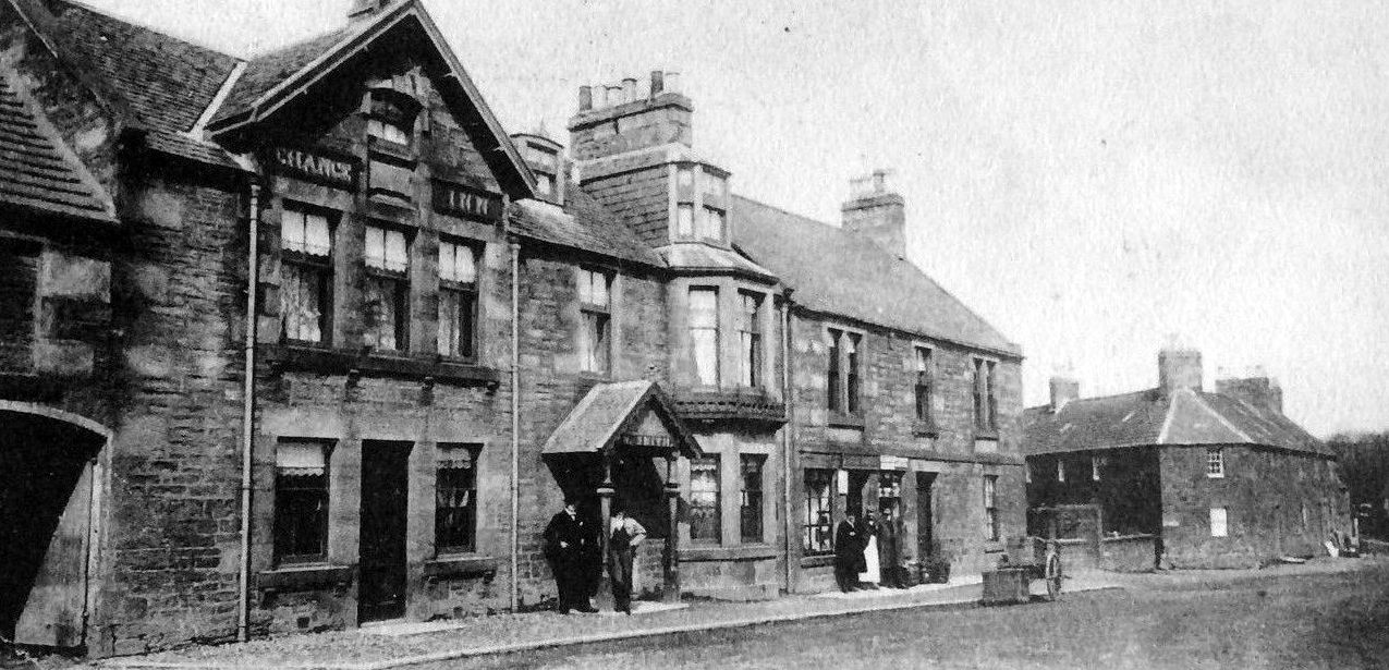 Tour Scotland Old Travel Blog Photograph Chance Inn Inverkeilor Angus