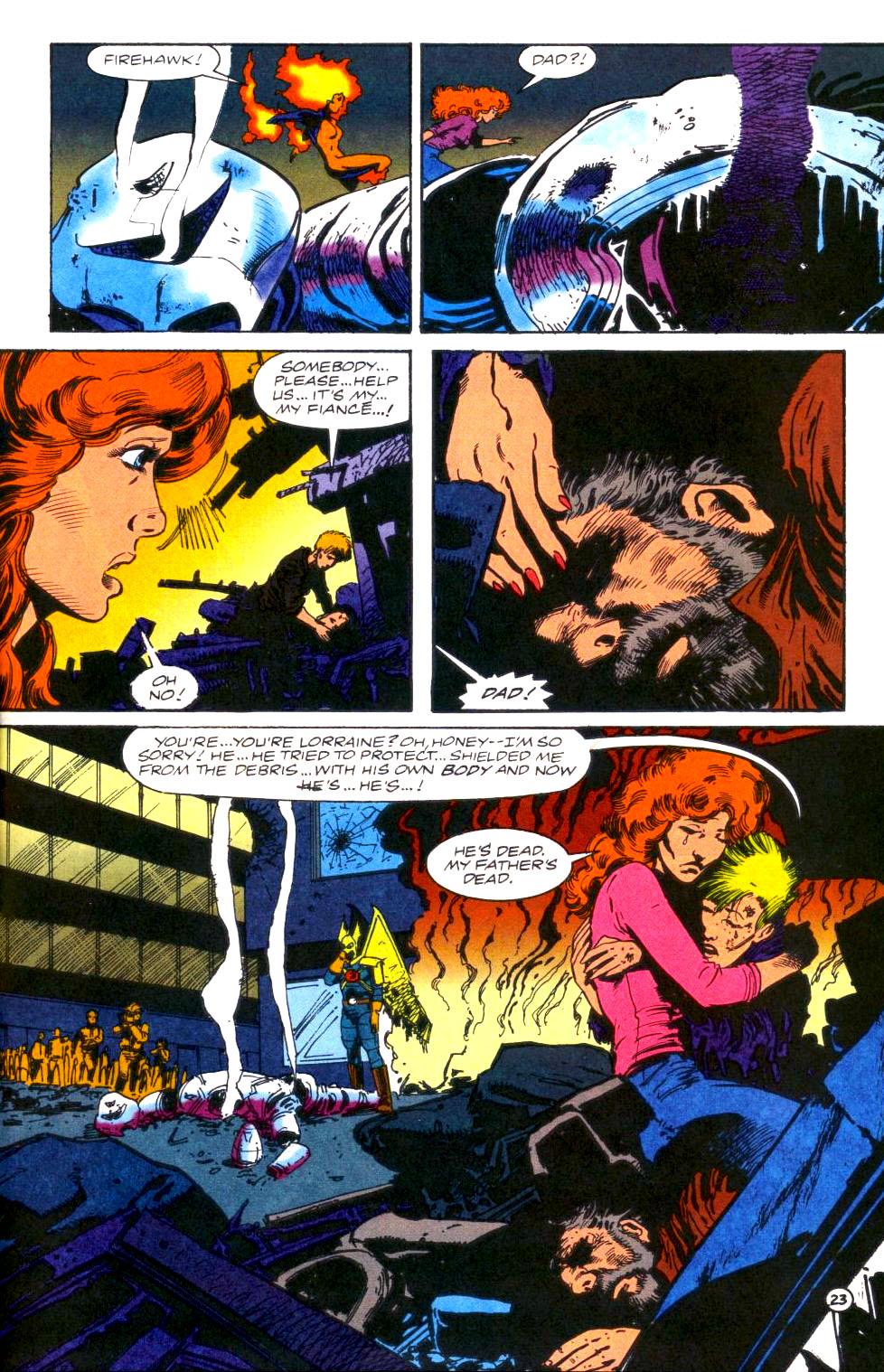 Read online Hawkworld (1990) comic -  Issue #13 - 25
