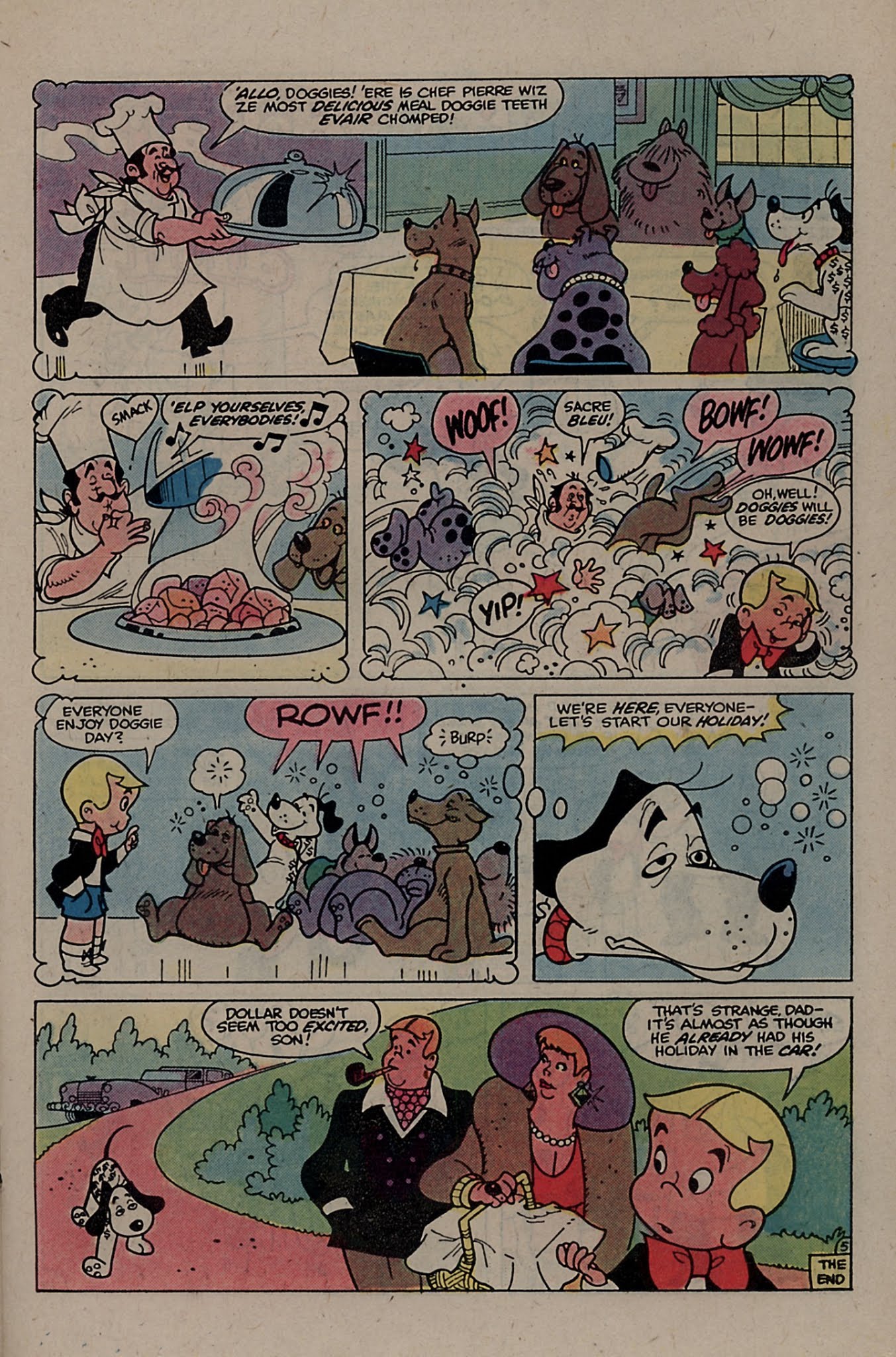 Read online Richie Rich & Dollar the Dog comic -  Issue #8 - 23