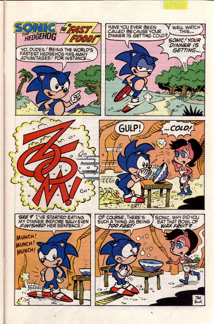 Read online Sonic The Hedgehog comic -  Issue #5 - 23