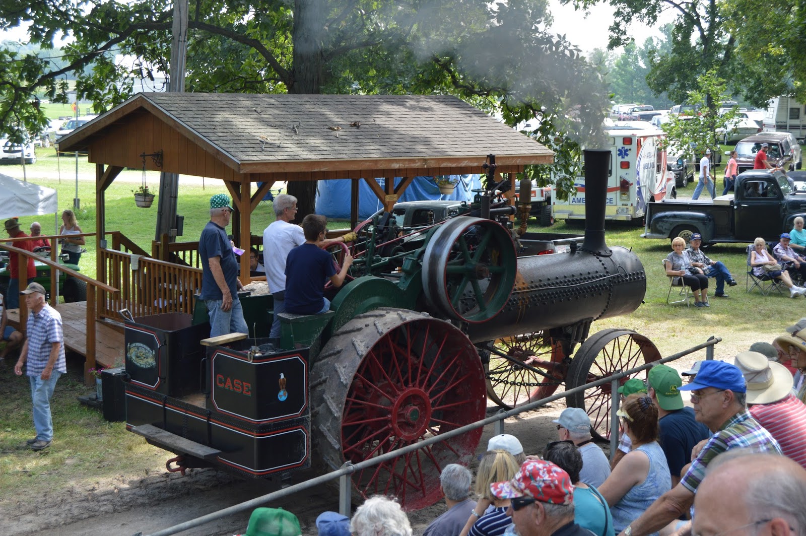 Industrial History Some JI Case Steam Tractors