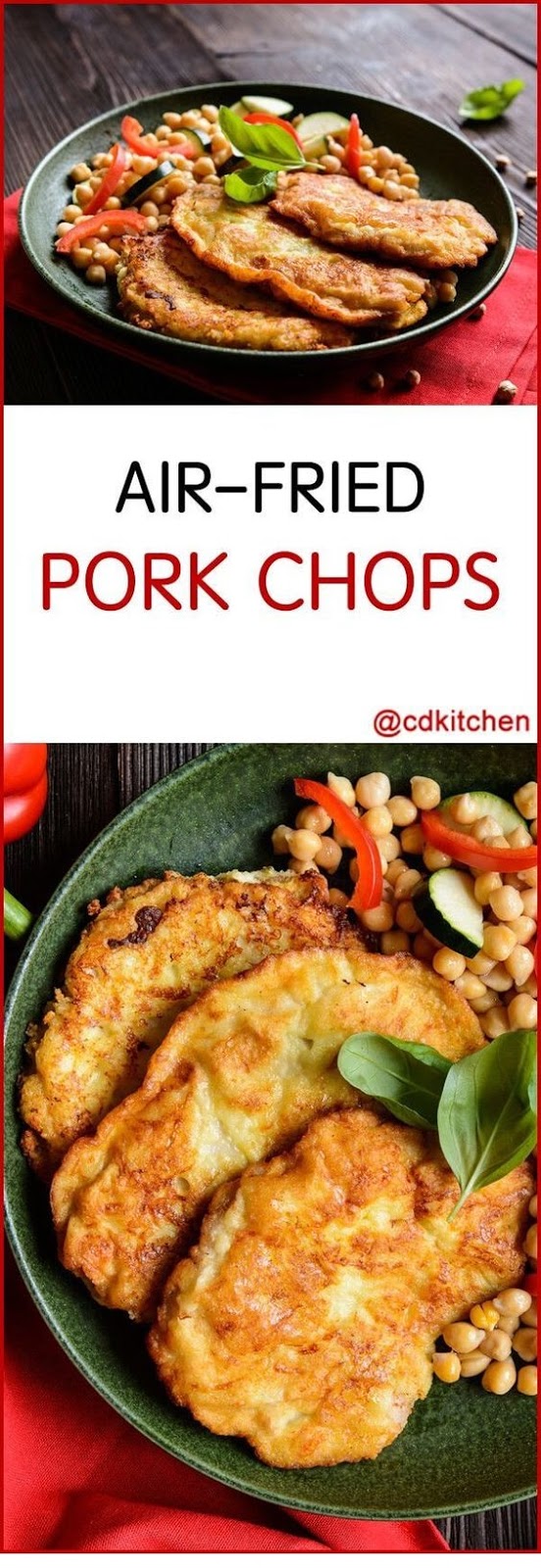 Air-Fried Pork Chops