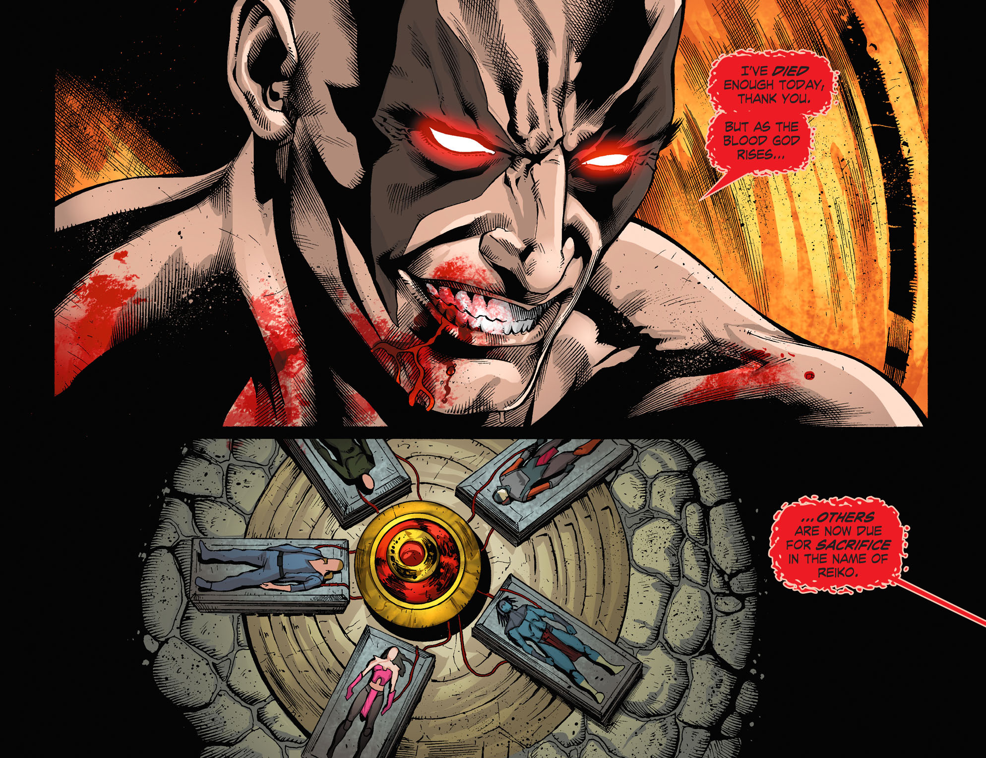 Read online Mortal Kombat X [I] comic -  Issue #28 - 17