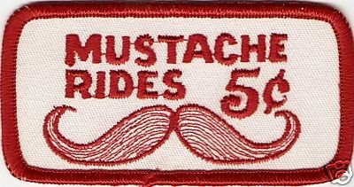 That Blue Yak: Mustache Rides Are STILL 5 Cents?? 70's Patches. Cherry ...