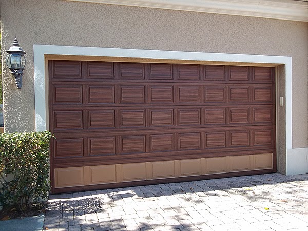 Paint Your Garage Door To Look Like Wood, Acrylic Garage Door Paint