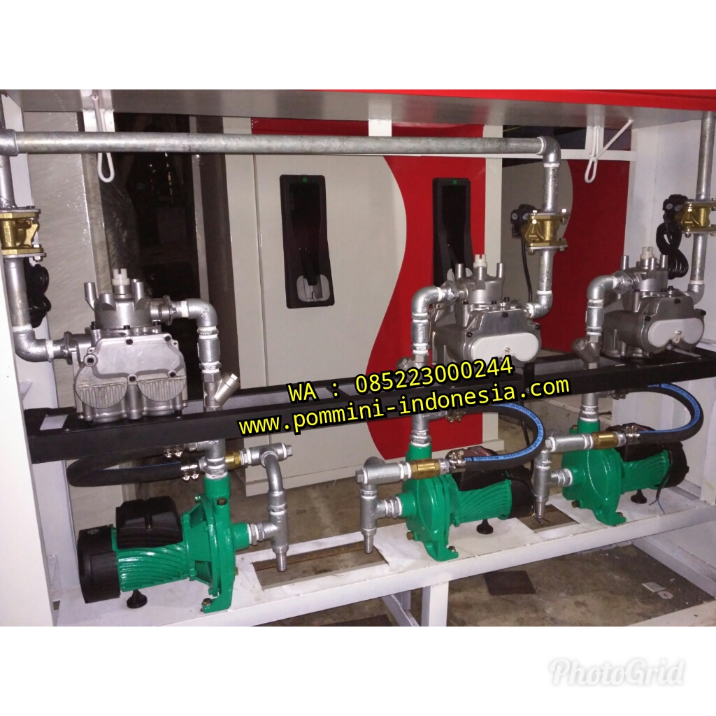 Harga Jual Pom Mini Tiga Nozzle Manual Vortex Pertamini