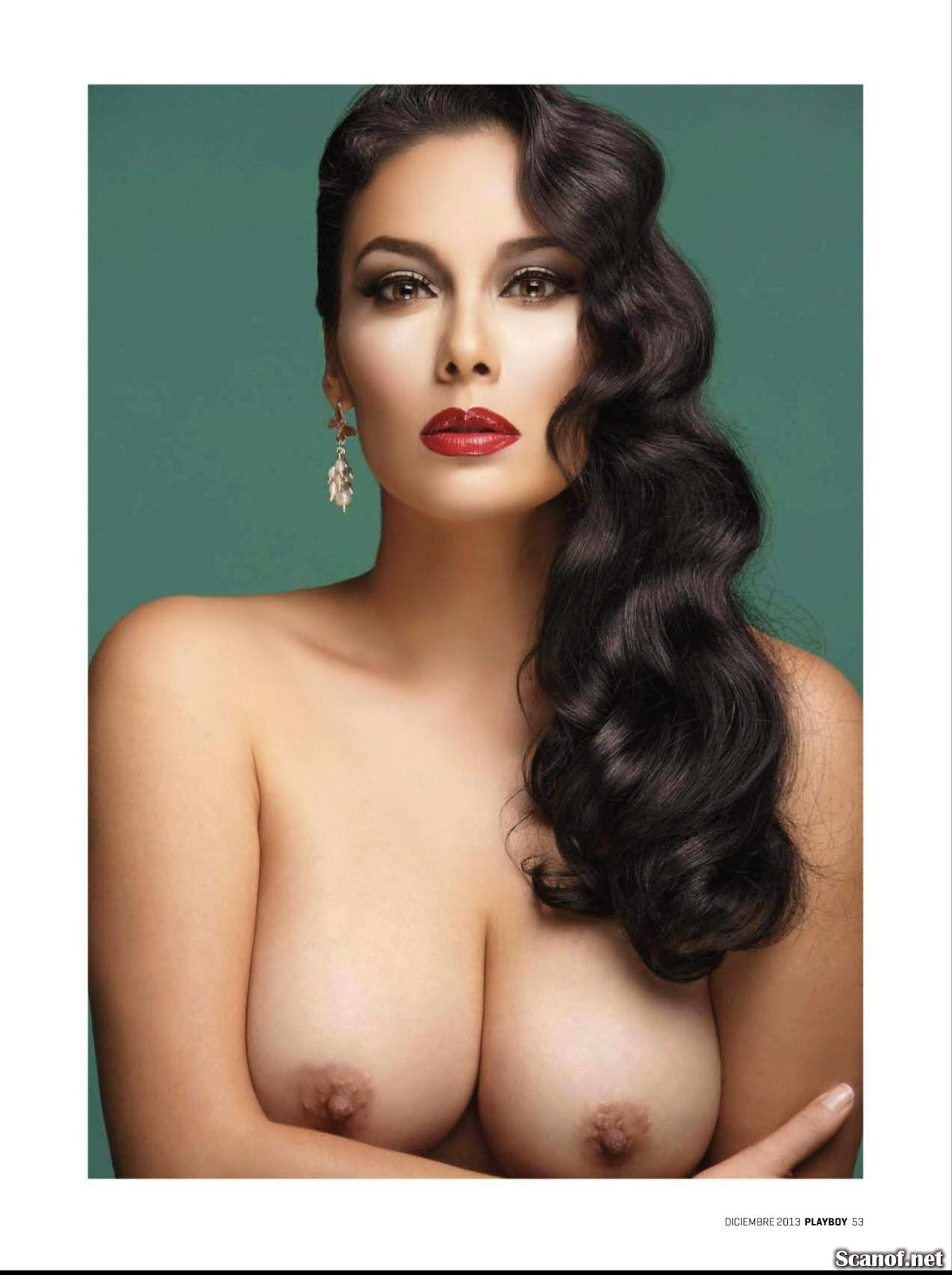 Sugey Abrego Playboy Mexico December 2013 Magazine Scans