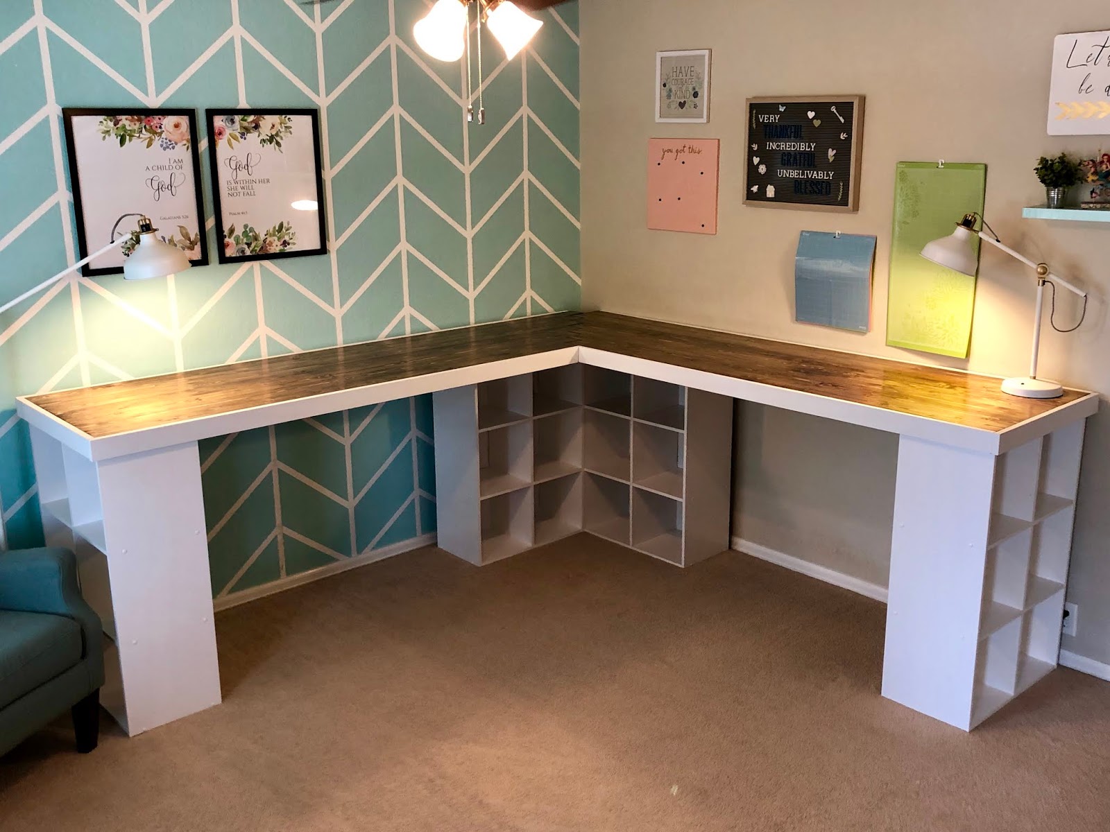 Petramala Place: Homemade Craft Table