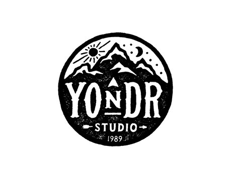 Yondr Studio 1989 - Gif logo design inspiration
