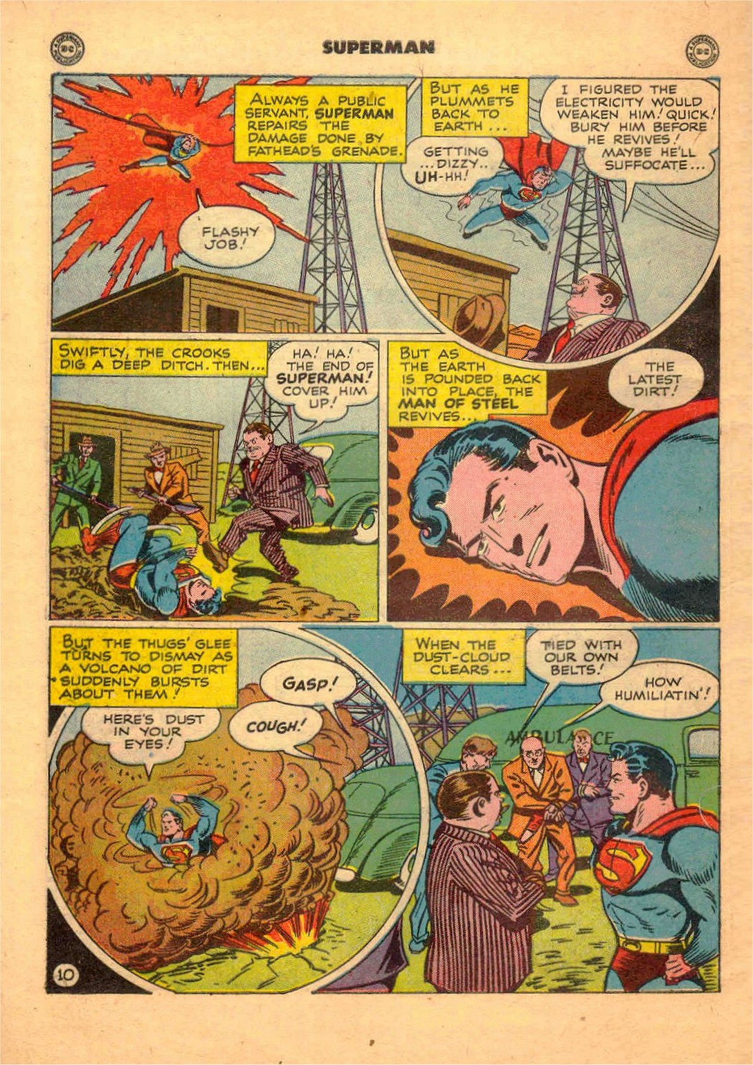 Read online Superman (1939) comic -  Issue #48 - 44