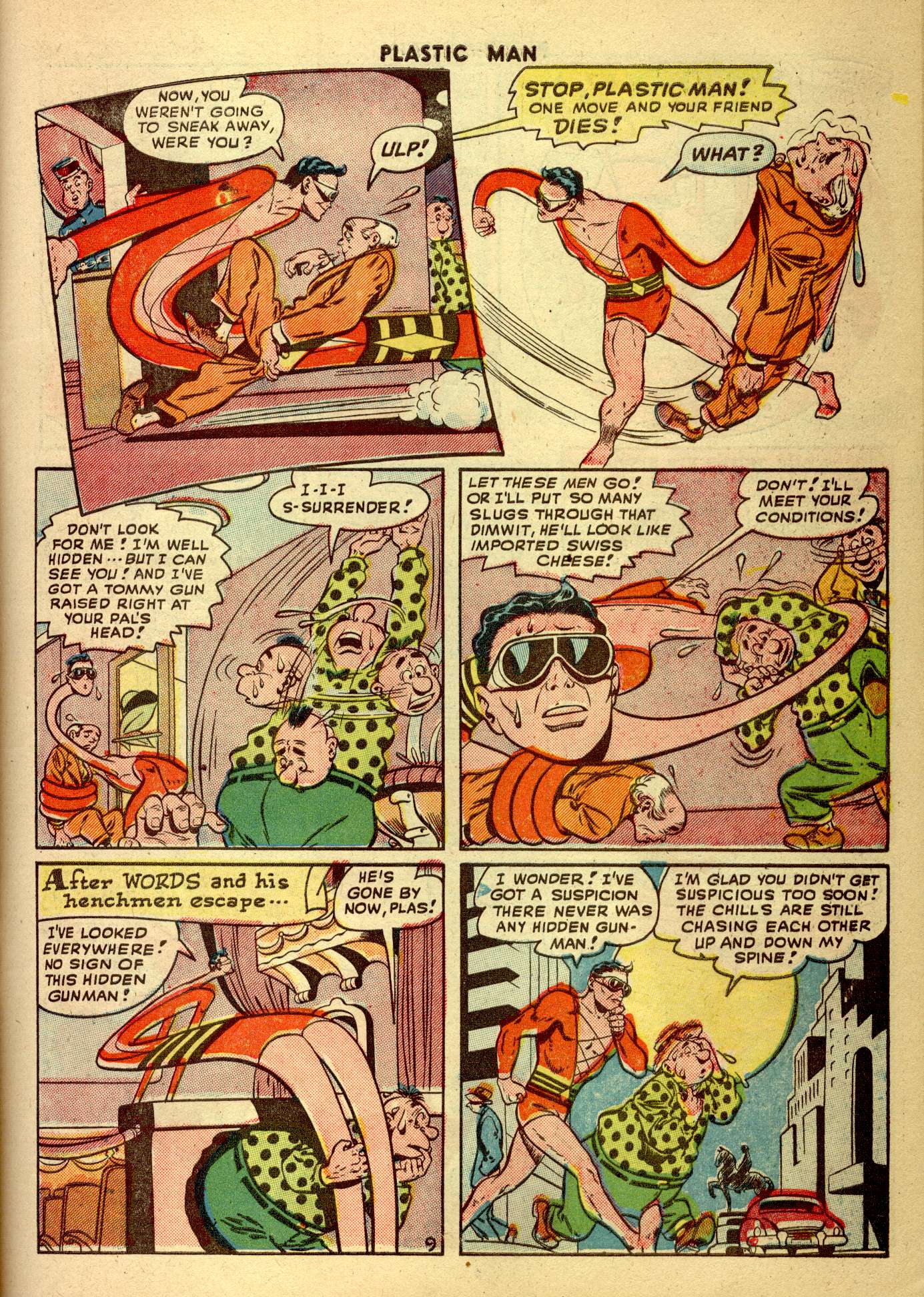 Read online Plastic Man (1943) comic -  Issue #14 - 11