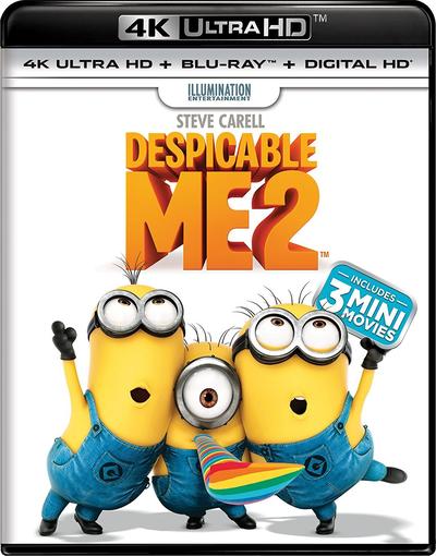 Despicable Me 2 (2013) 2160p HDR BDRip Dual Latino-Inglés [Subt. Esp] (Animación. Comedia)