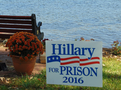 What A Beautiful Day .. We Are All Given Signs .. We Just Have To Look . October%2B15%252C%2B2016%2Bhillary%2Bfor%2Bprison